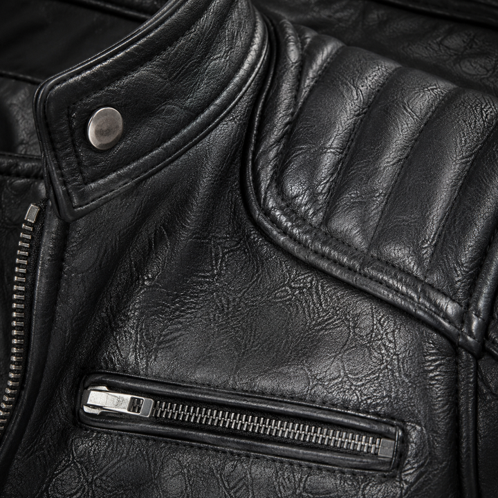 RUGGED MOTO JACKET FOR MEN
