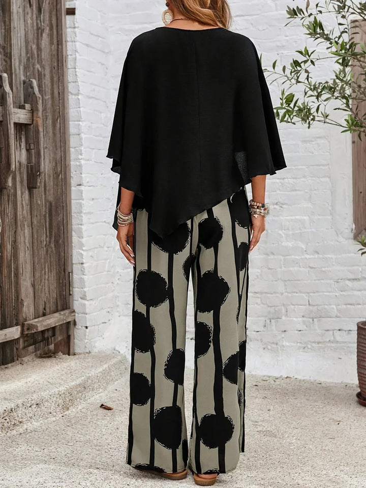 BEAUMONT NICE | ENSEMBLE DEUX PIÈCES À TAILLE ÉLASTIQUE POUR FEMMES
