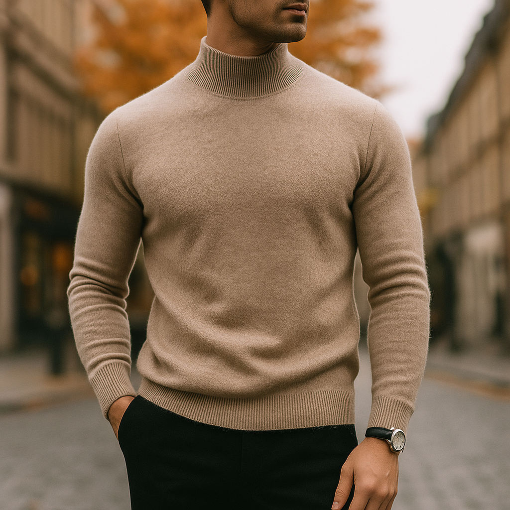 WOOL PULLOVER FOR MEN