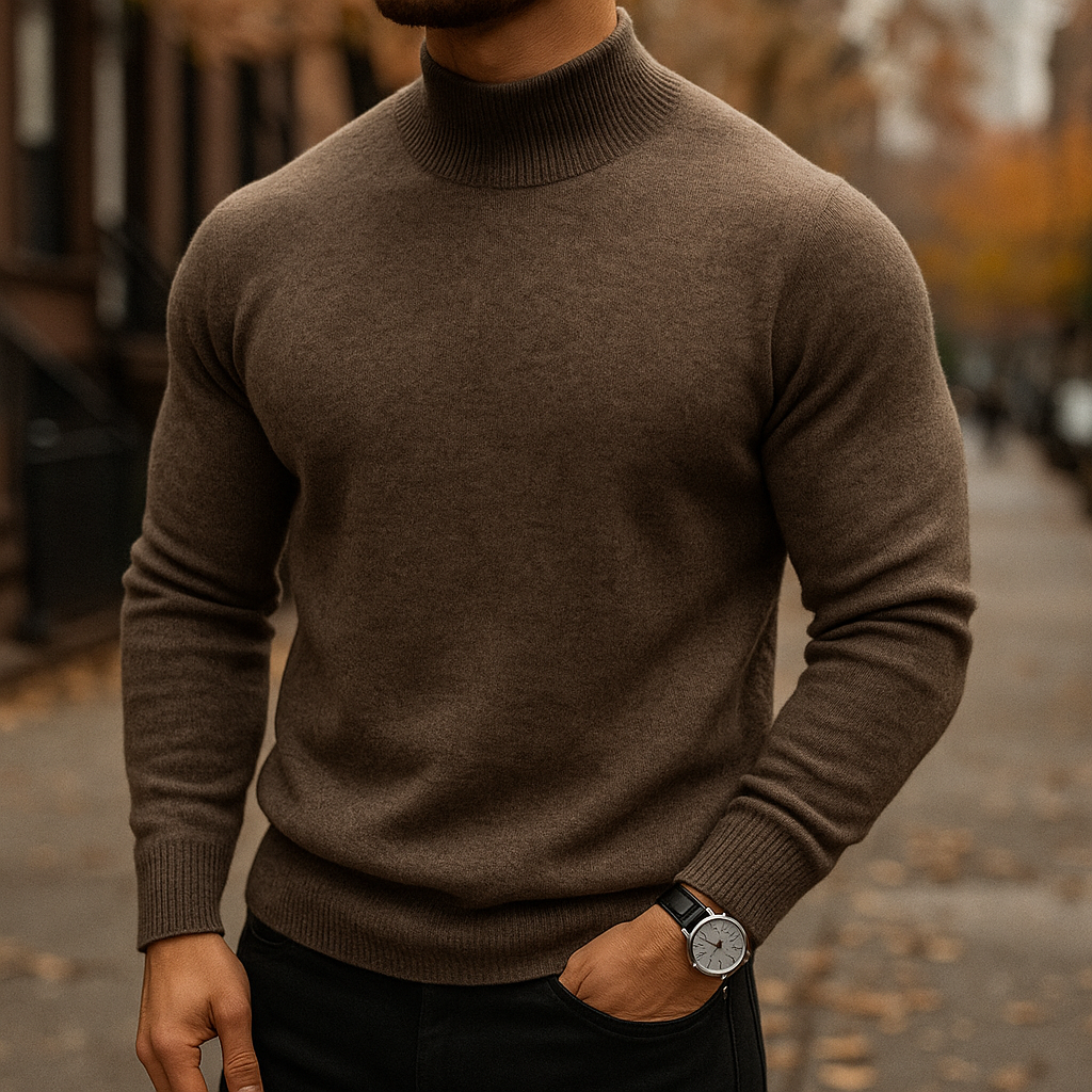 WOOL PULLOVER FOR MEN