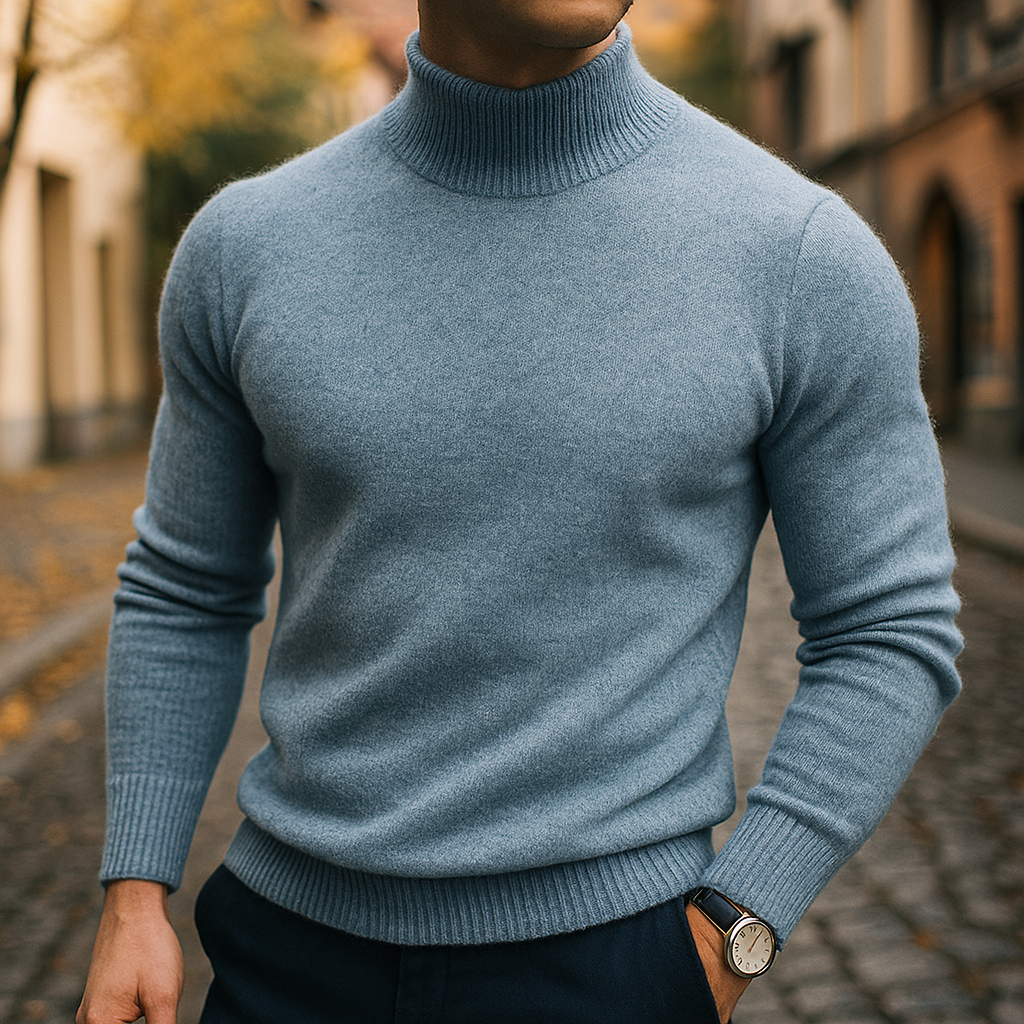 WOOL PULLOVER FOR MEN