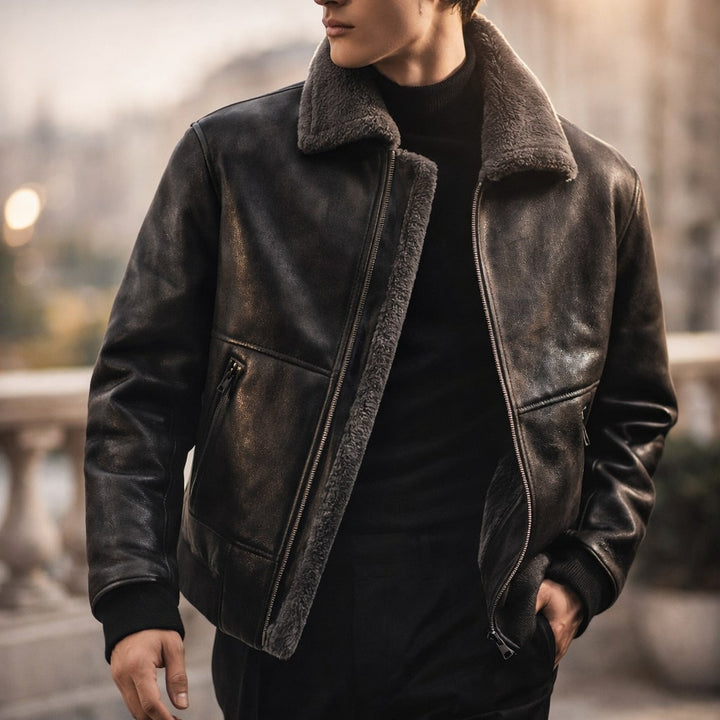 INSULATED ZIP-UP JACKET FOR MEN