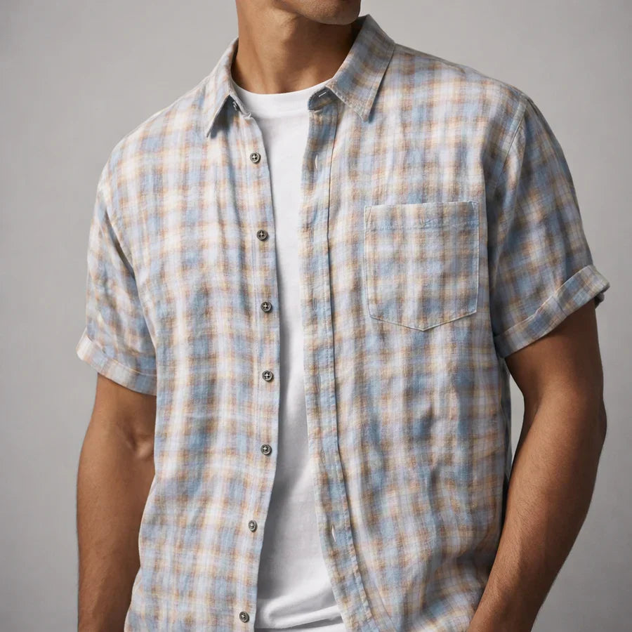 CHECKERED SHIRT FOR MEN
