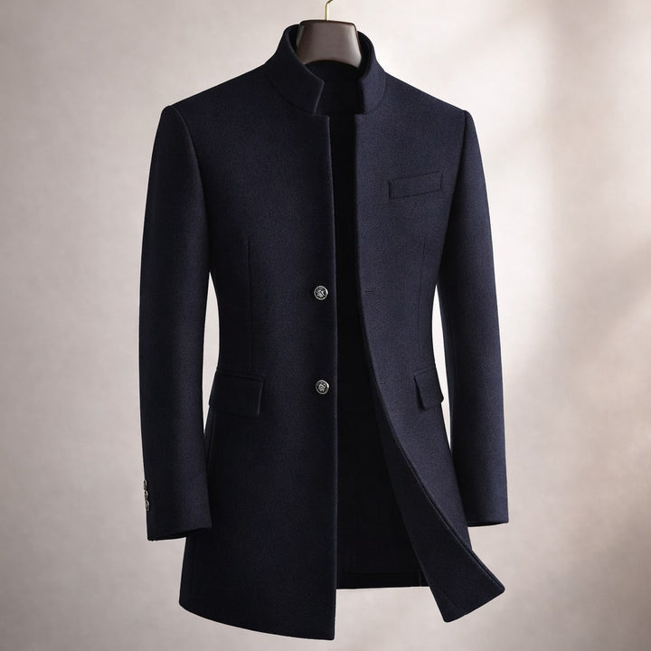 HIGH COLLAR COAT FOR MEN