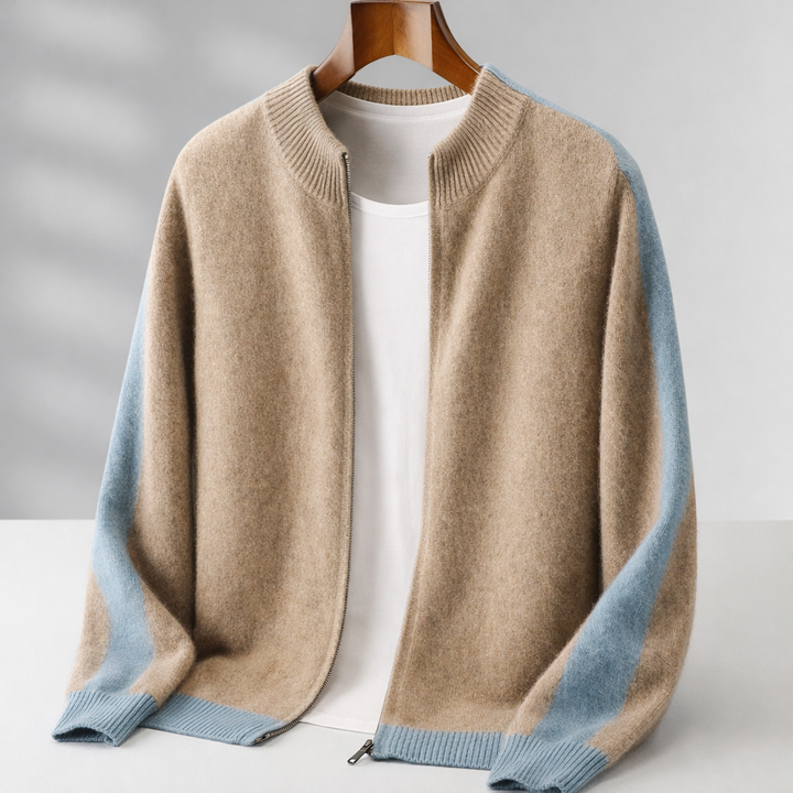 MERINO WOOL JACKET FOR MEN