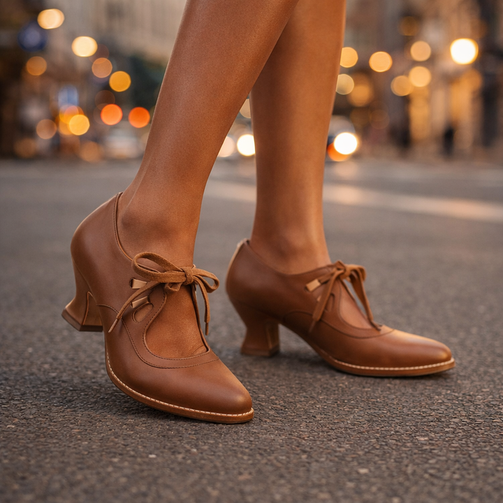 BEAUMONT NICE | ESCARPINS À LACETS ÉLÉGANTE POUR FEMMES