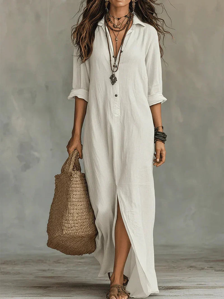 BEAUMONT NICE | ROBE MAXI CHIC FLUIDE POUR FEMMES