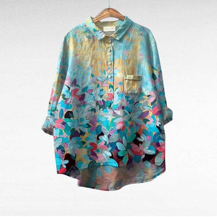 BEAUMONT NICE | BLOUSE FLORALE ARTISTIQUE POUR FEMMES