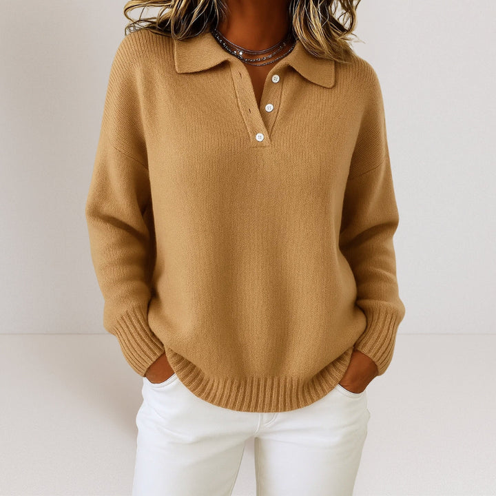 BEAUMONT NICE | PULL EN MAILLE À COL POUR FEMME