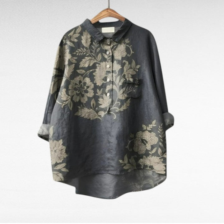 BEAUMONT NICE | BLOUSE FLEURS ÉLÉGANTES POUR FEMMES