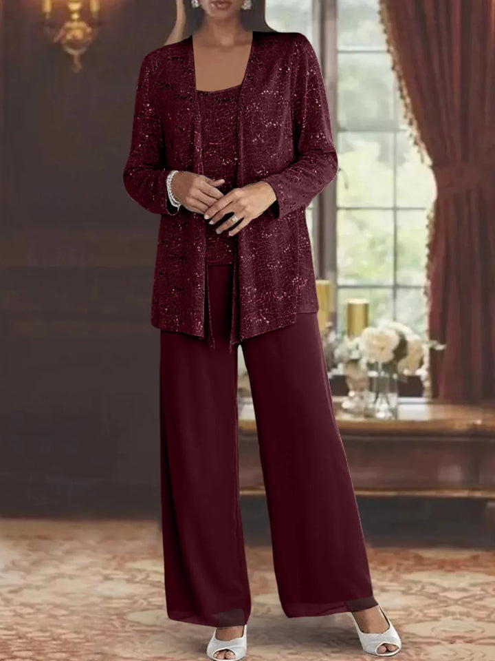 BEAUMONT NICE | ENSEMBLE PANTALON EN MOUSSELINE POUR FEMME