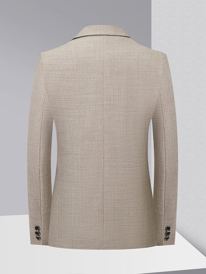 TEXTURED SUIT JACKET FOR MEN