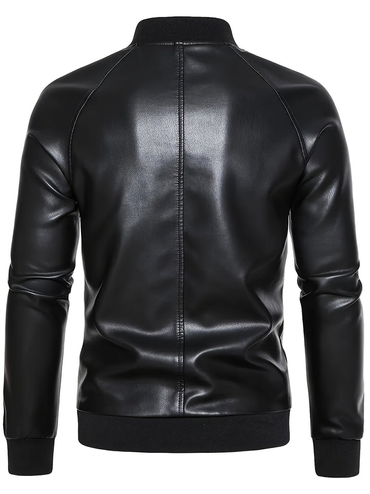 ZIP-UP BASEBALL JACKET FOR MEN