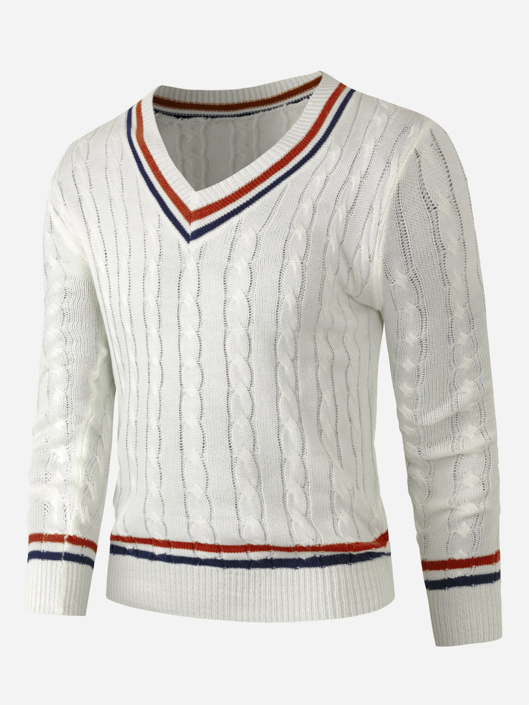 PREPPY V-NECK SWEATER FOR MEN