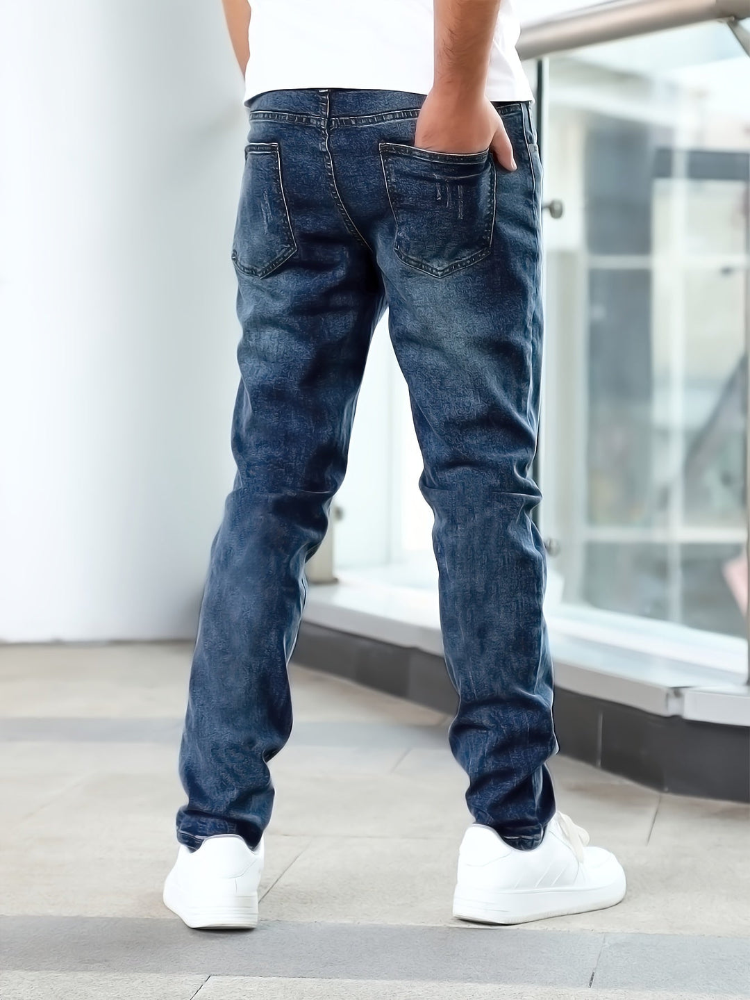 STRETCH DENIM JEANS FOR MEN