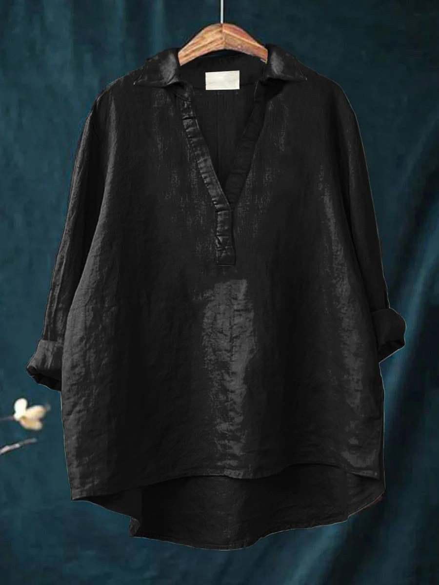 BEAUMONT NICE | BLOUSE COL V POUR FEMMES