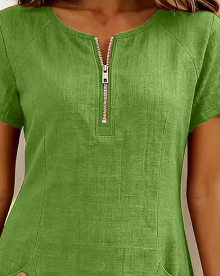 BEAUMONT NICE | ROBE À POCHES ZIPPÉES POUR FEMMES