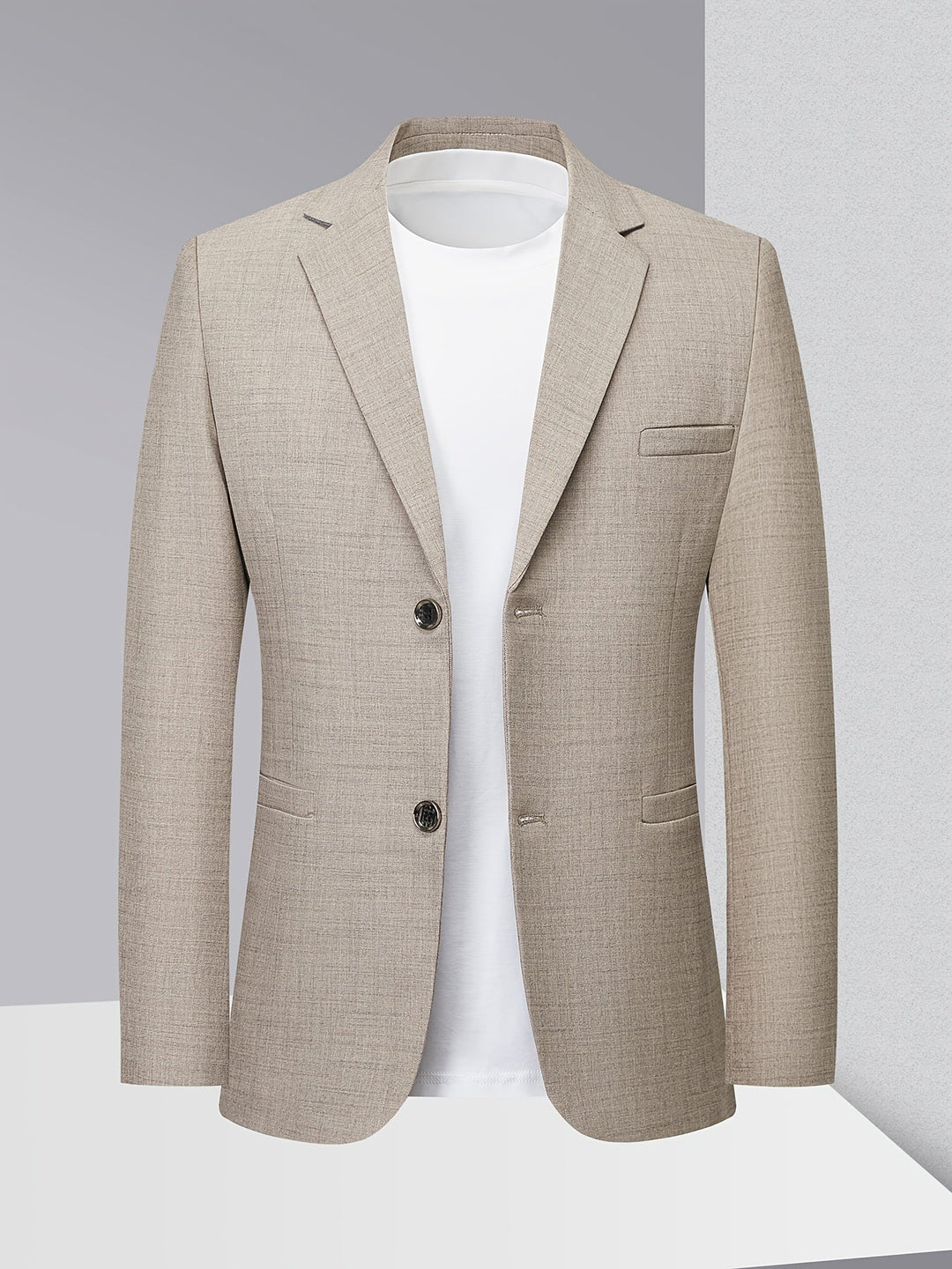 TEXTURED SUIT JACKET FOR MEN