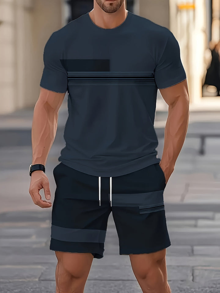 PRINTED OUTFIT SET FOR MEN