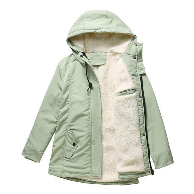 Maeve - Parka à capuche doublée polaire