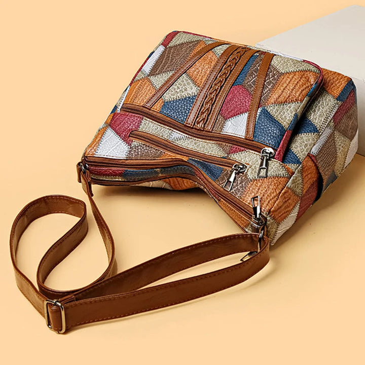 BEAUMONT NICE | SAC PATCHWORK GÉOMÉTRIQUE POUR FEMMES