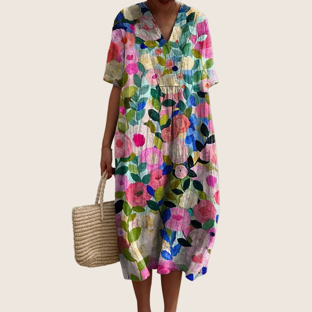 BEAUMONT NICE | ROBE D’ÉTÉ FLORALE POUR FEMMES