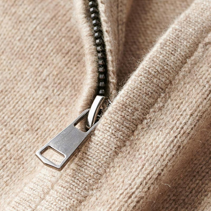 ZIP-UP PULLOVER FOR MEN
