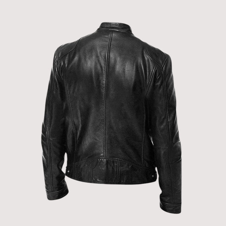 FAUX LEATHER JACKET FOR MEN