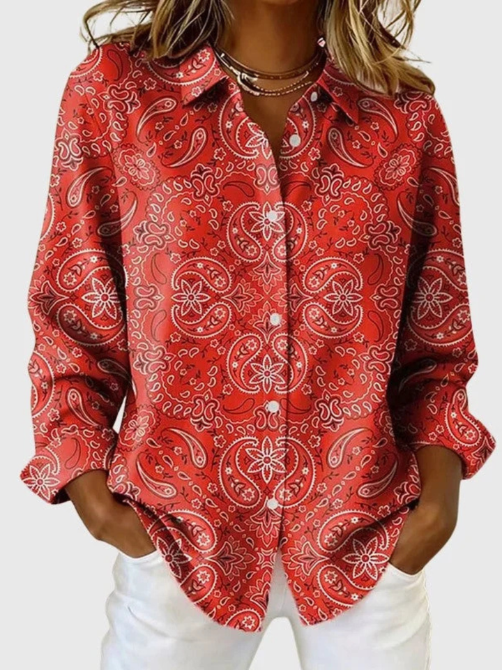 BEAUMONT NICE | BLOUSE À IMPRIMÉ PAISLEY POUR FEMMES