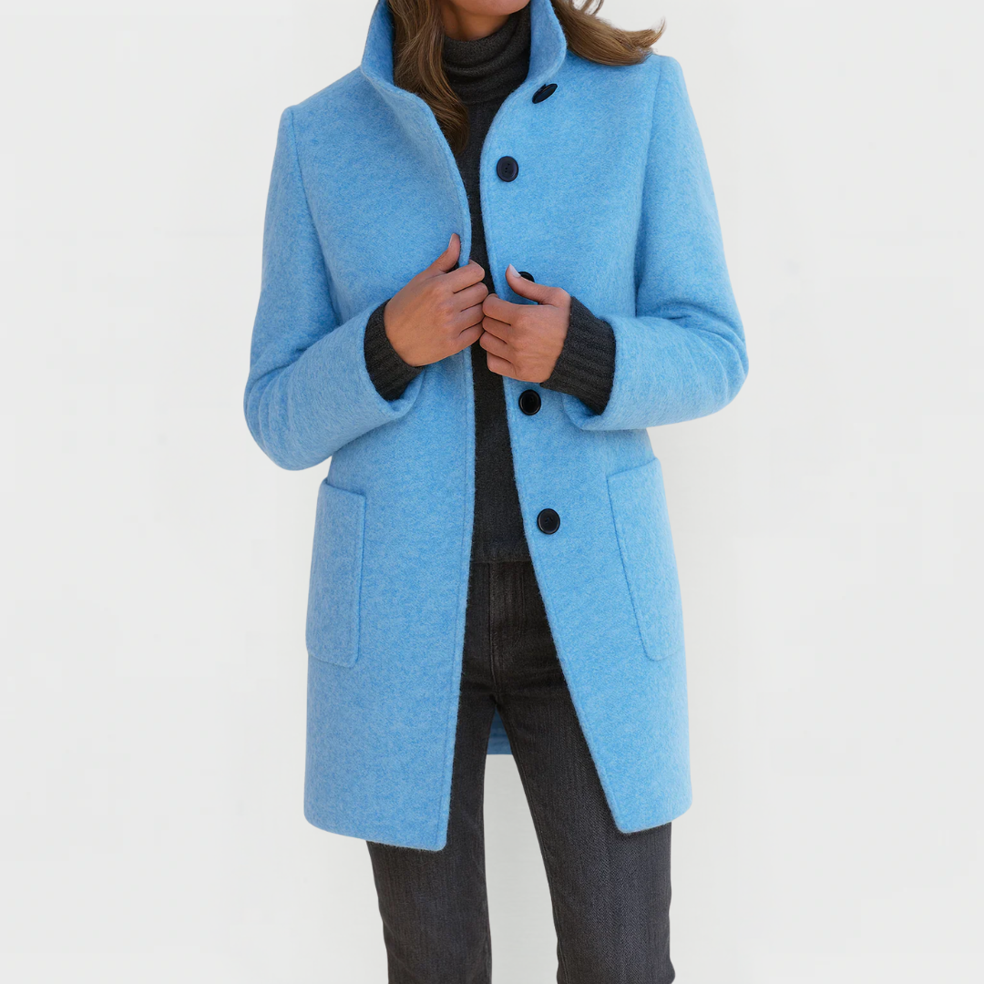 BEAUMONT NICE | MANTEAU CINTRÉ À BOUTONS POUR FEMMES