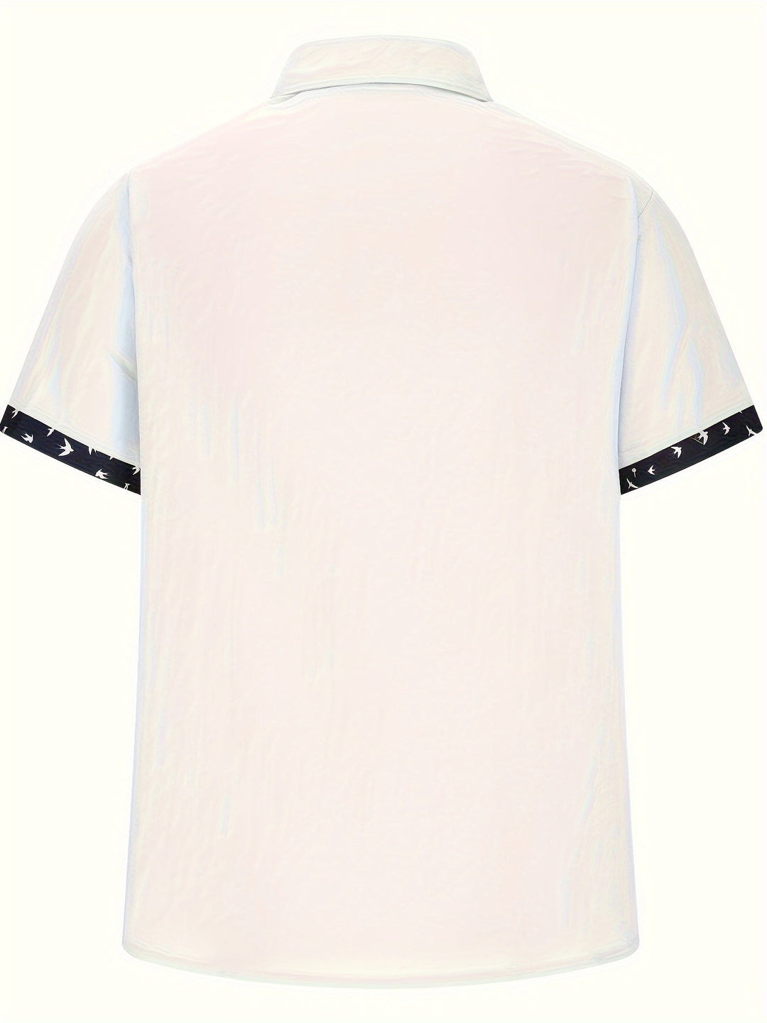 LINEN BLEND LAPEL SHIRT FOR MEN