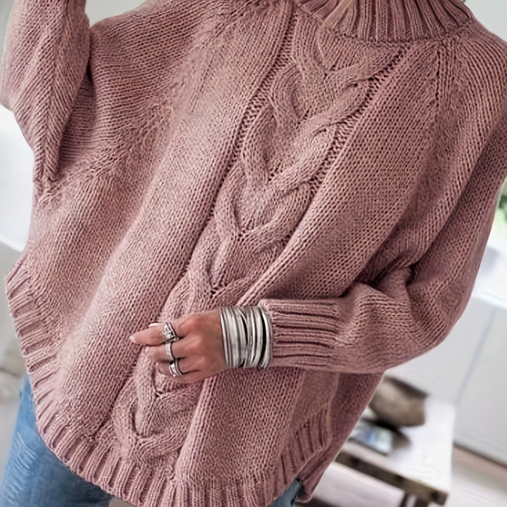 BEAUMONT NICE | PULL CÔTELÉ À OURLET ÉVASÉ POUR FEMMES