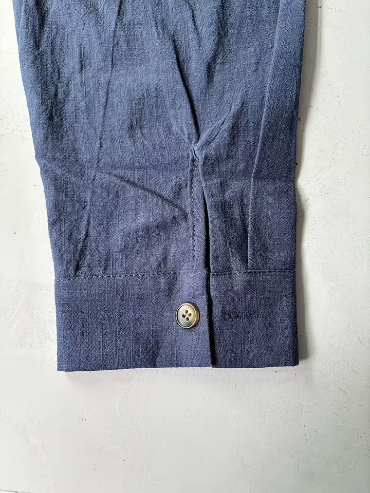 LOOSE STAND COLLAR SHIRT FOR MEN