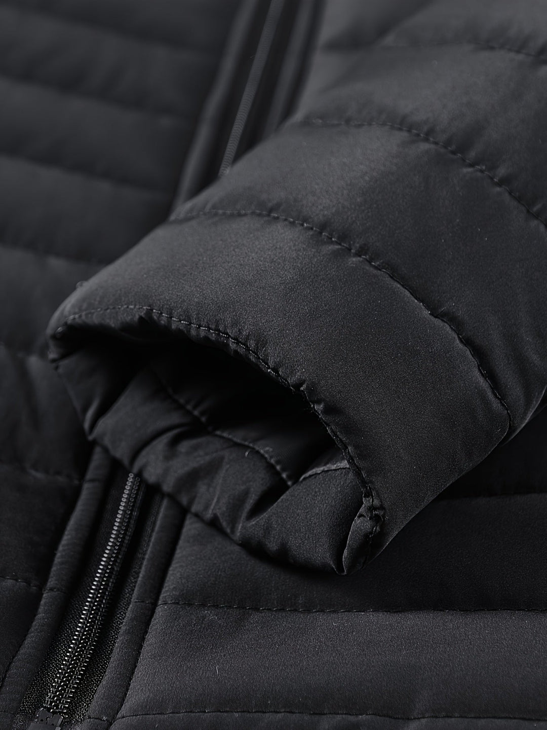 PADDED STAND COLLAR COAT FOR MEN