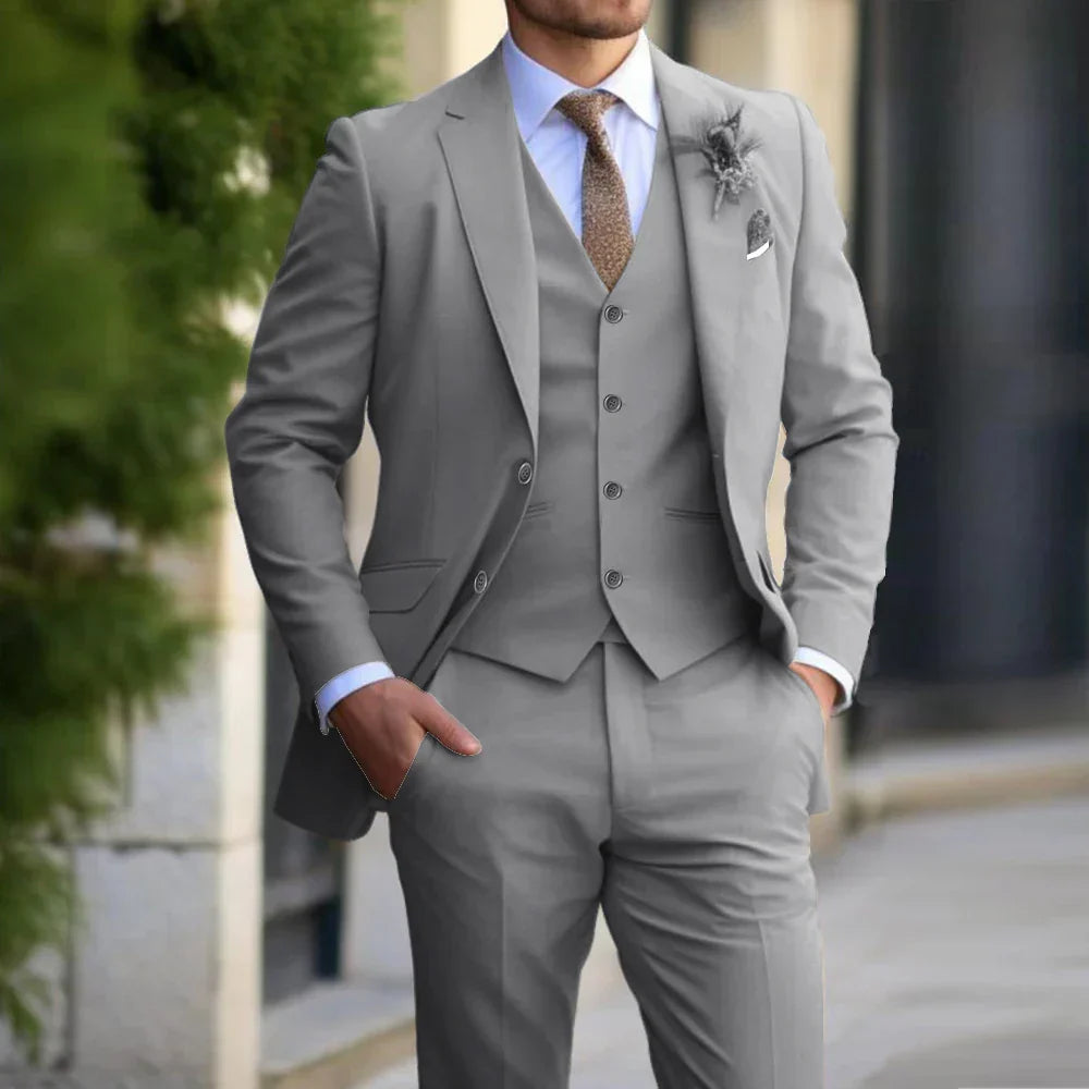 THREE-PIECE SUIT FOR MEN