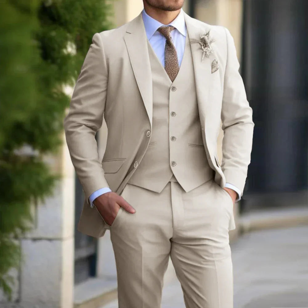 THREE-PIECE SUIT FOR MEN