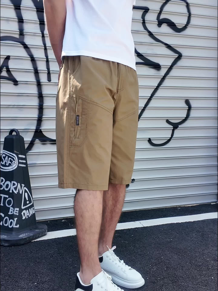 LOOSE FIT COTTON SHORTS FOR MEN