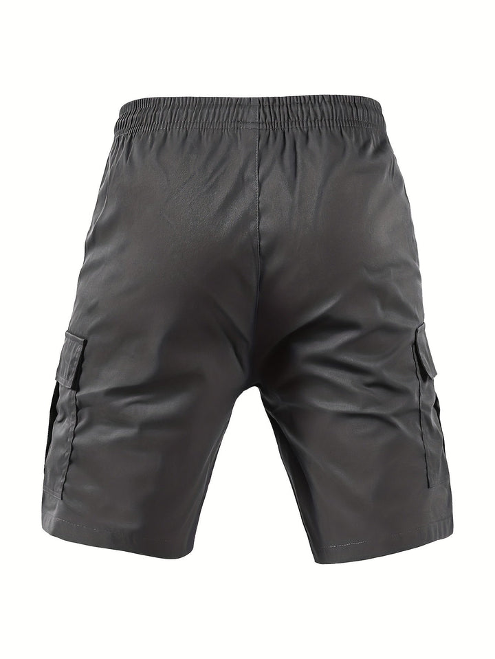 POCKET POLYESTER SHORTS FOR MEN