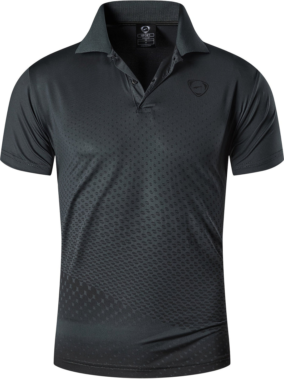 SPORT PRINT POLO SHIRT FOR MEN