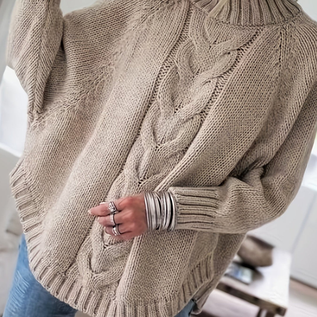 BEAUMONT NICE | PULL CÔTELÉ À OURLET ÉVASÉ POUR FEMMES