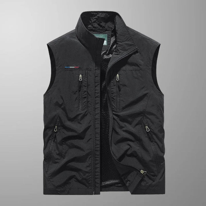 MULTI POCKET UTILITY VEST FOR MEN