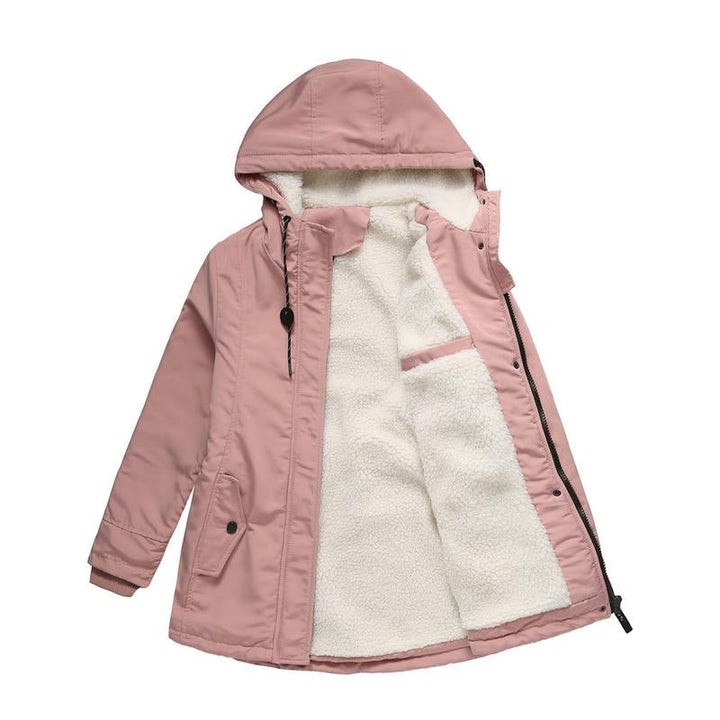 Maeve - Parka à capuche doublée polaire
