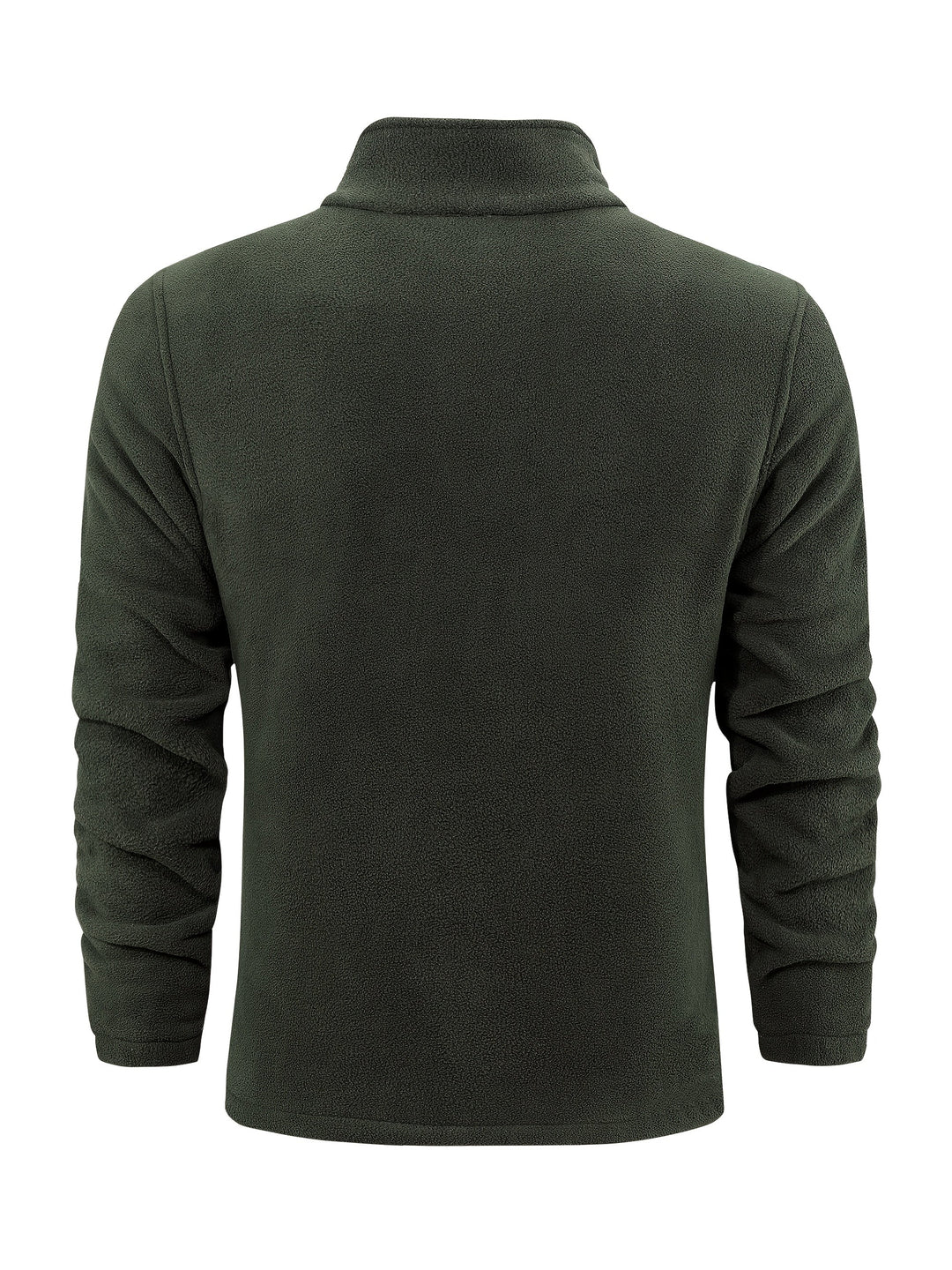 STAND COLLAR FLEECE JACKET FOR MEN