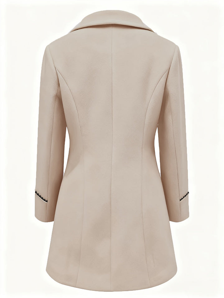 BEAUMONT NICE | VESTE À REVERBÈRE DOUBLE BOUTON POUR FEMMES