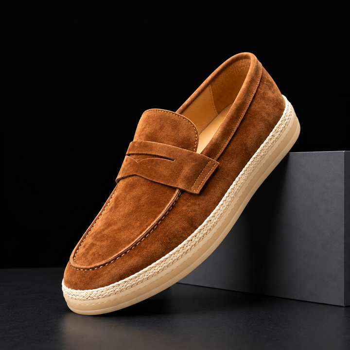 Mocassins en suédine Marcos