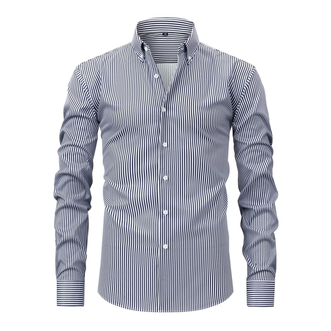 STRIPED STRETCH SHIRT FOR MEN