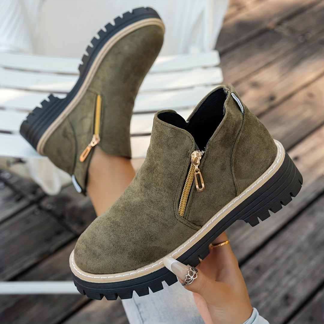 BEAUMONT NICE | BOTTINES À DOUBLE ZIP POUR FEMMES