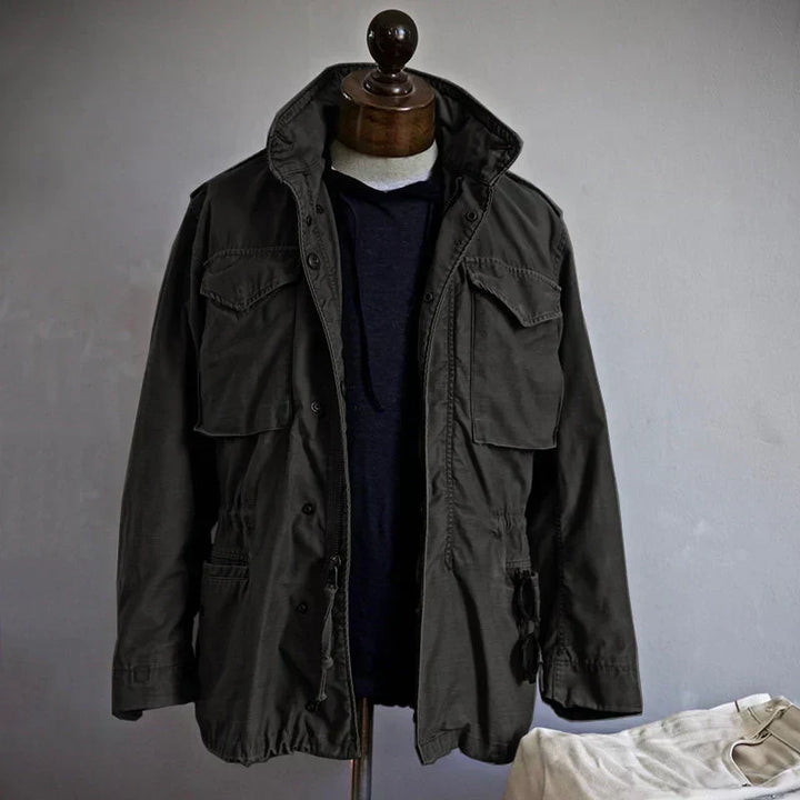 MILITARY STYLE FIELD JACKET FOR MEN