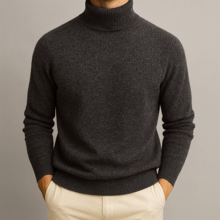 HIGH COLLAR SWEATER FOR MEN