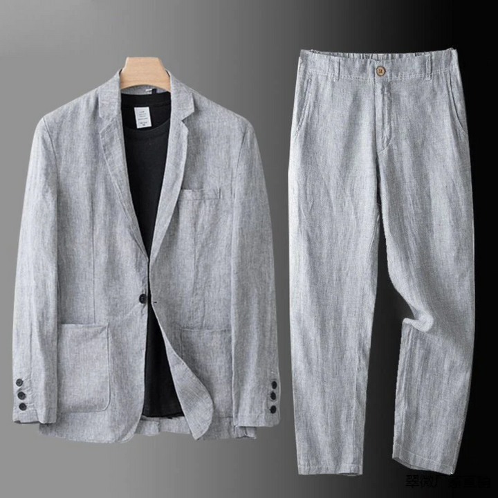 LINEN TWO PIECE SET FOR MEN